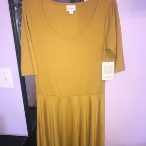 Solid Mustard LuLaRoe Nicole